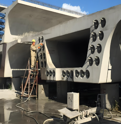 城厢压浆料施工流程及注意事项